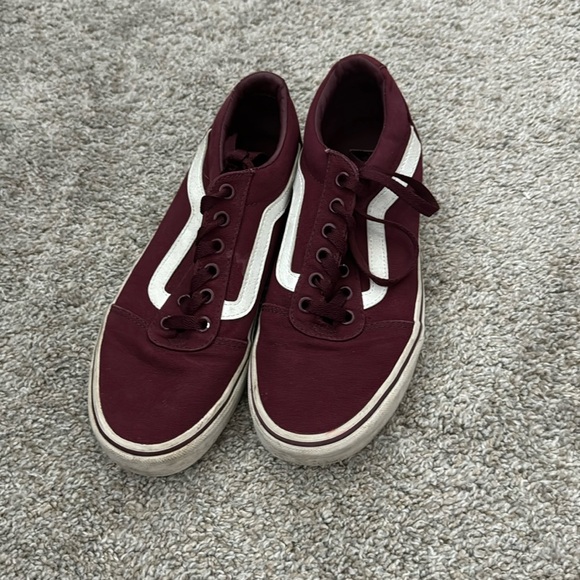 Maroon classic vans - Picture 1 of 3